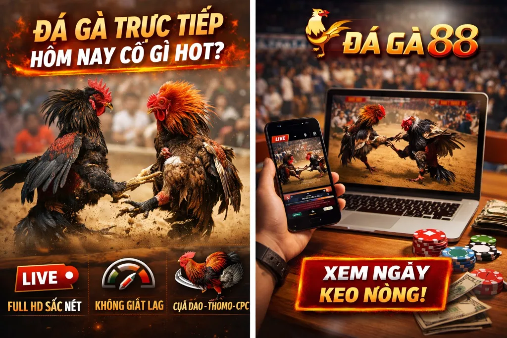 Đá Gà Trực Tiếp Hôm Nay Có Gì Hot Xem Ngay Tại Đá Gà 88