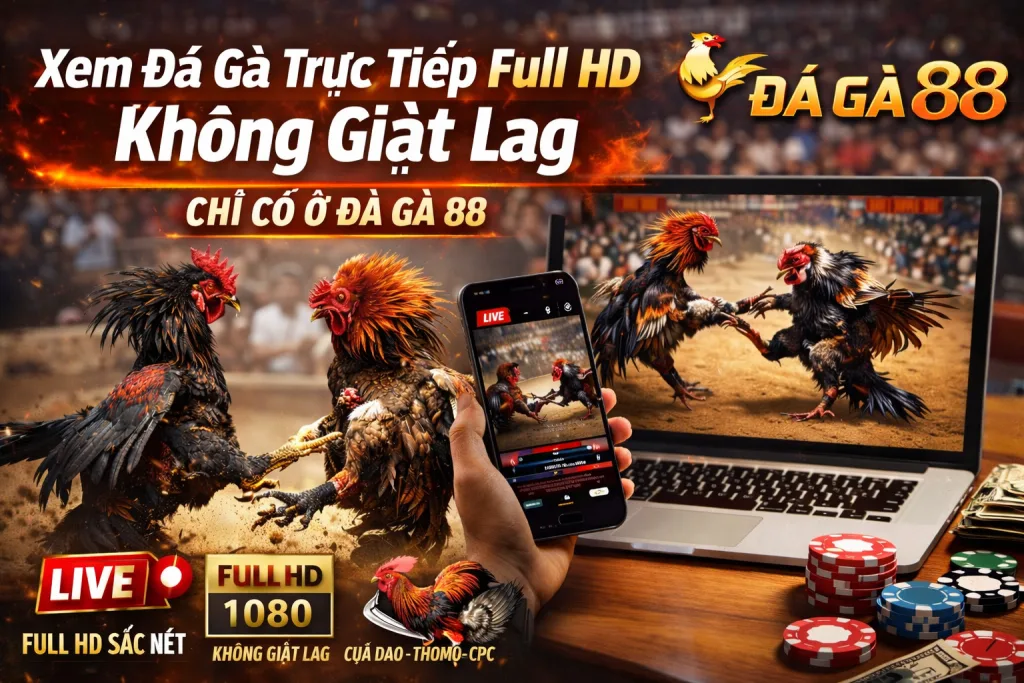 Xem Đá Gà Trực Tiếp Full HD Không Giật Lag Chỉ Có Ở Đá Gà 88